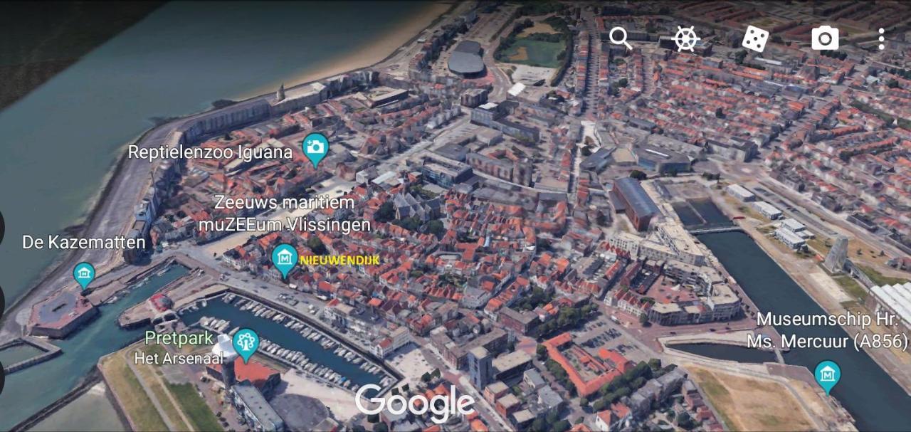Apartment Vlissingen Aan Zee ภายนอก รูปภาพ